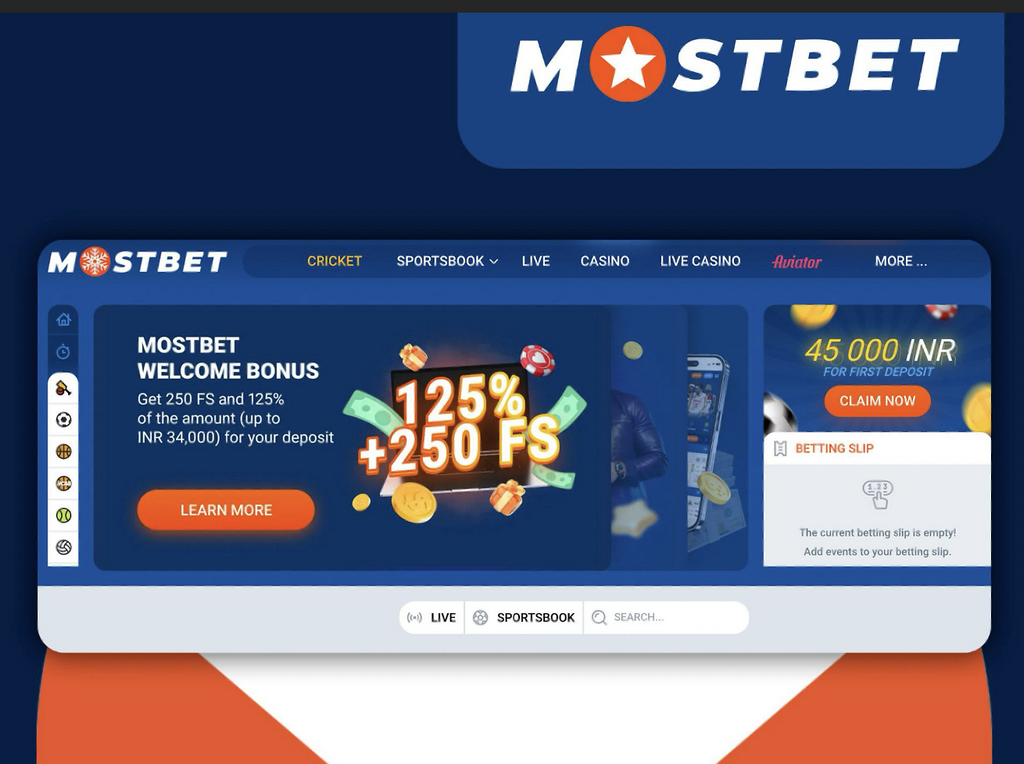 Bônus de Boas-Vindas do Mostbet Gambling Enterprise: Máximo de 125% até € 3.000 + 470 Rodadas Grátis